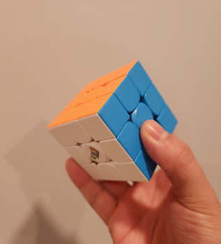 Solved rubik's cube