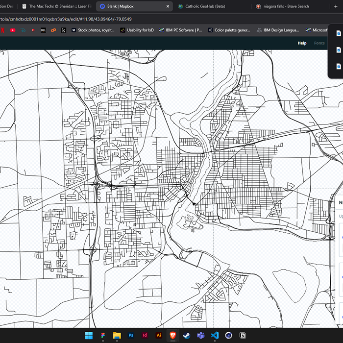 Niagra city- New York and Ontario