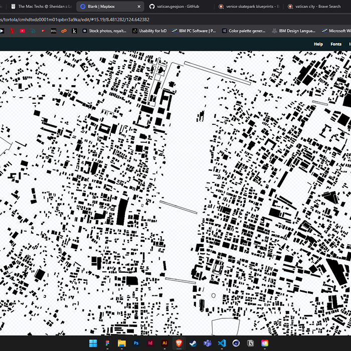 blocked out the buildings in Cagayan De Oro